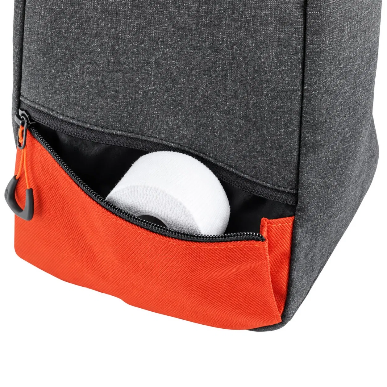 Waxed Canvas Climbing Chalk Bag with Drawstring Closure for Gym Training