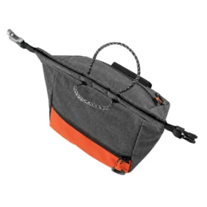 Waxed Canvas Climbing Chalk Bag with Drawstring Closure for Gym Training