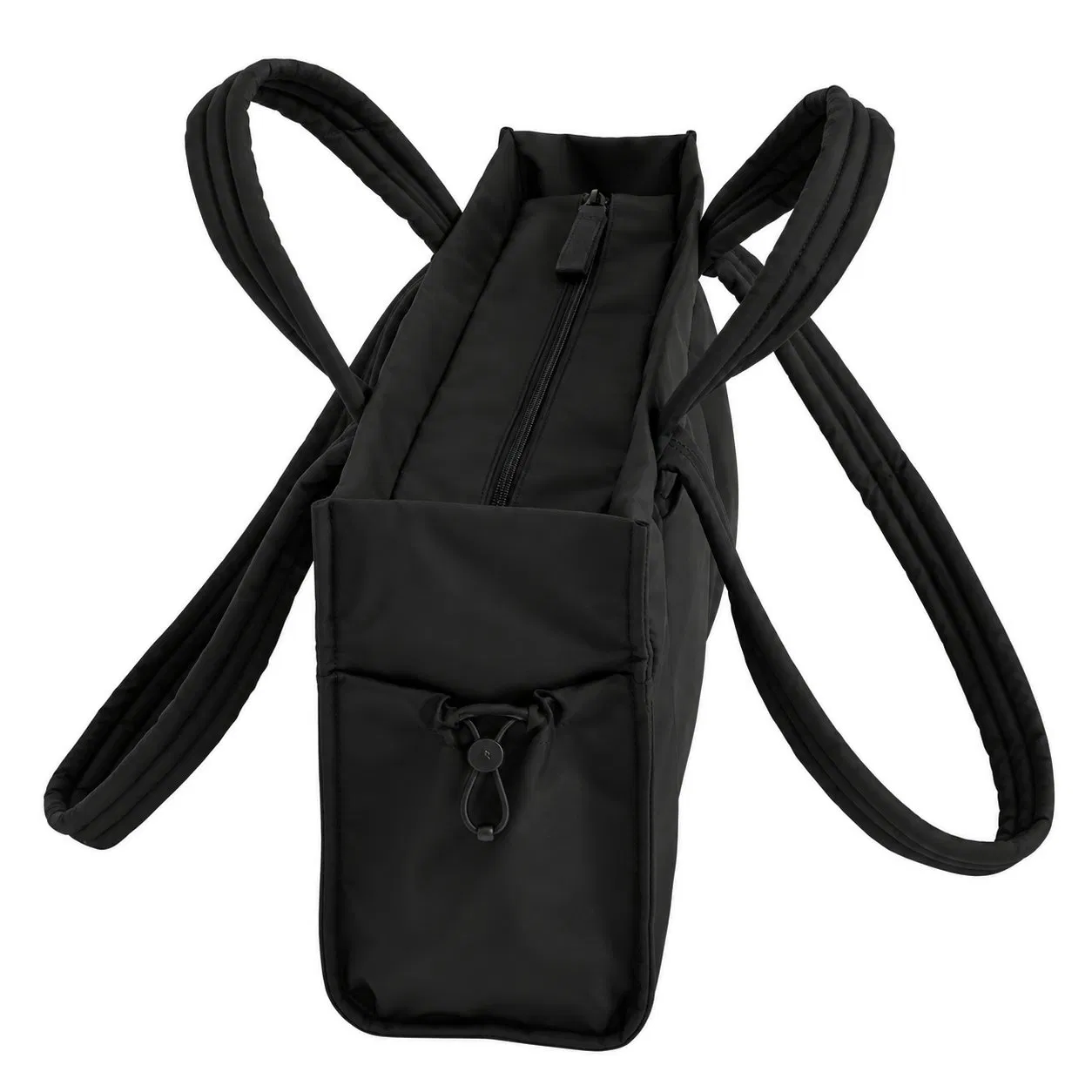Women Puffy Nylon Quilted Travel Tote Bag