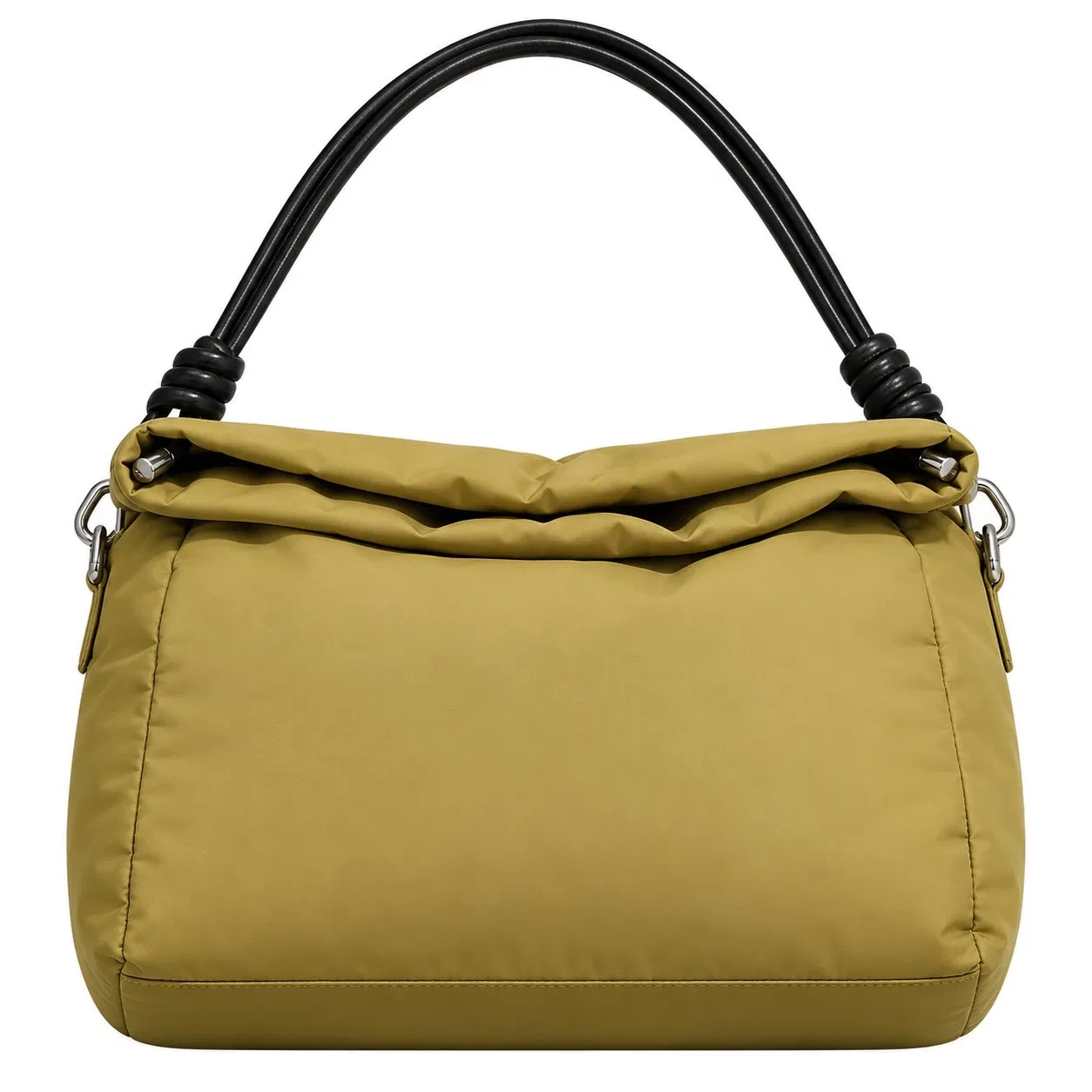 Women Nylon Shoulder Handbag with Adjustable Strap