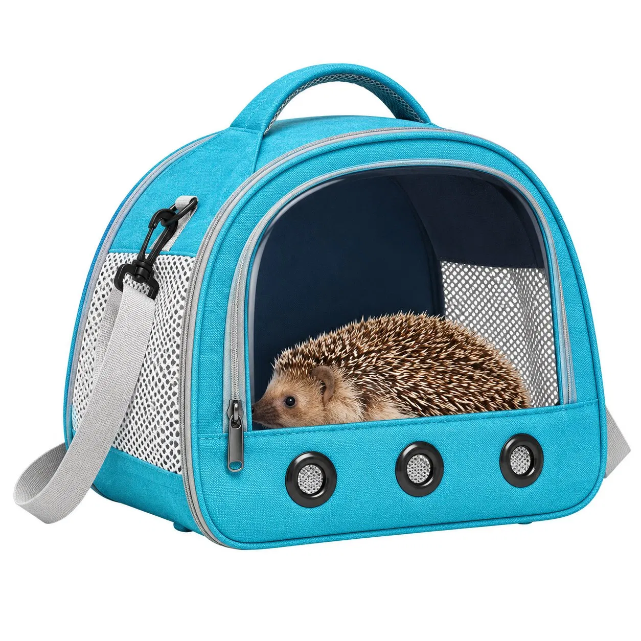 Portable Folding Mesh Dog Cat Carrier Bag