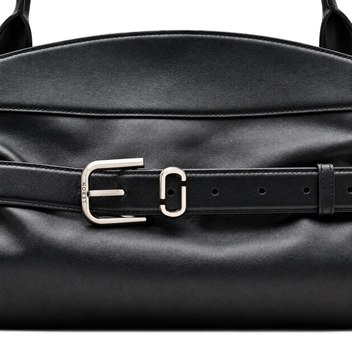 Women Smooth Leather Work Satchel Tote Bag