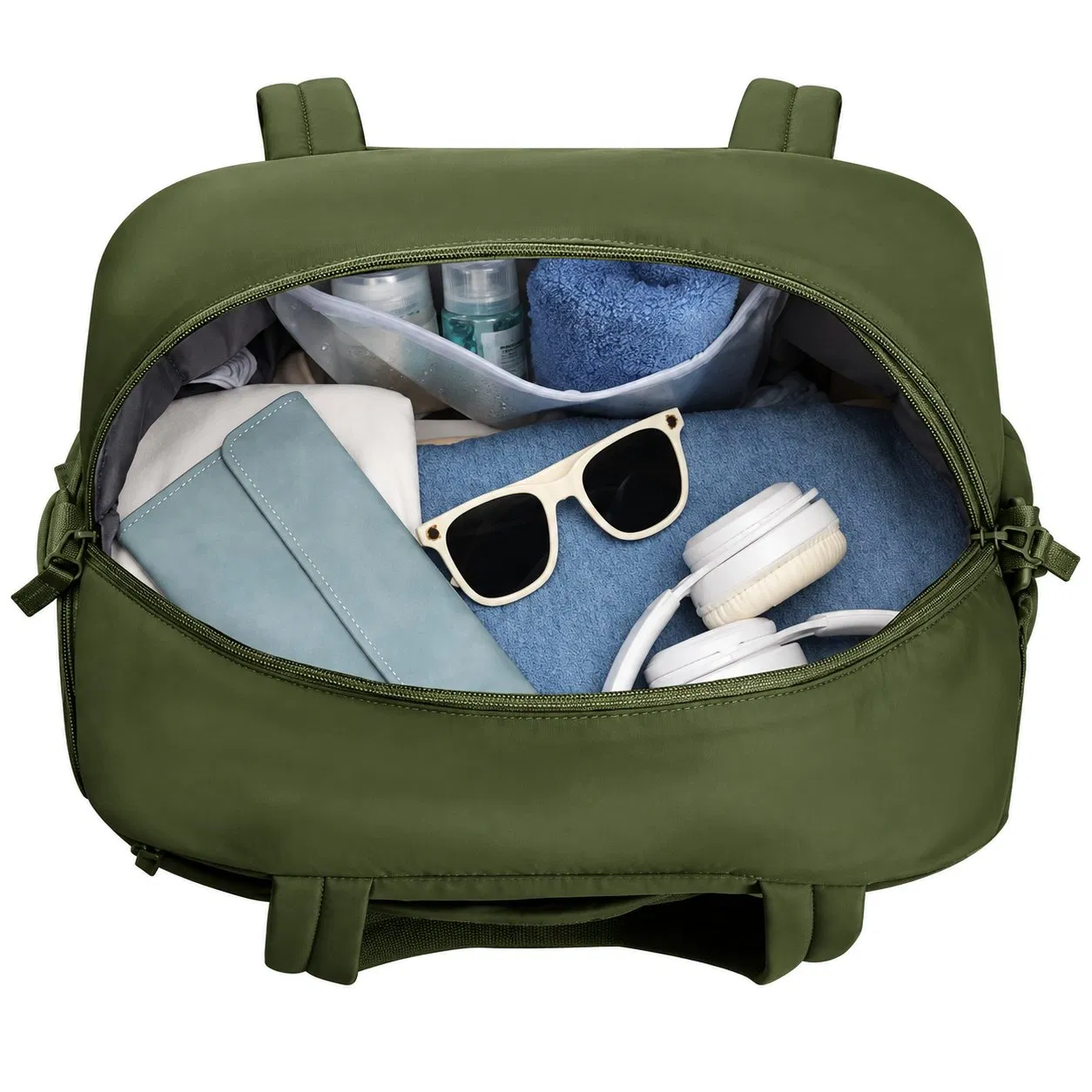 Minimalist Nylon Gym Travel Duffel Bag