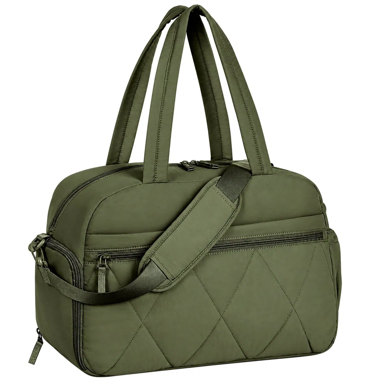 Minimalist Nylon Gym Travel Duffel Bag