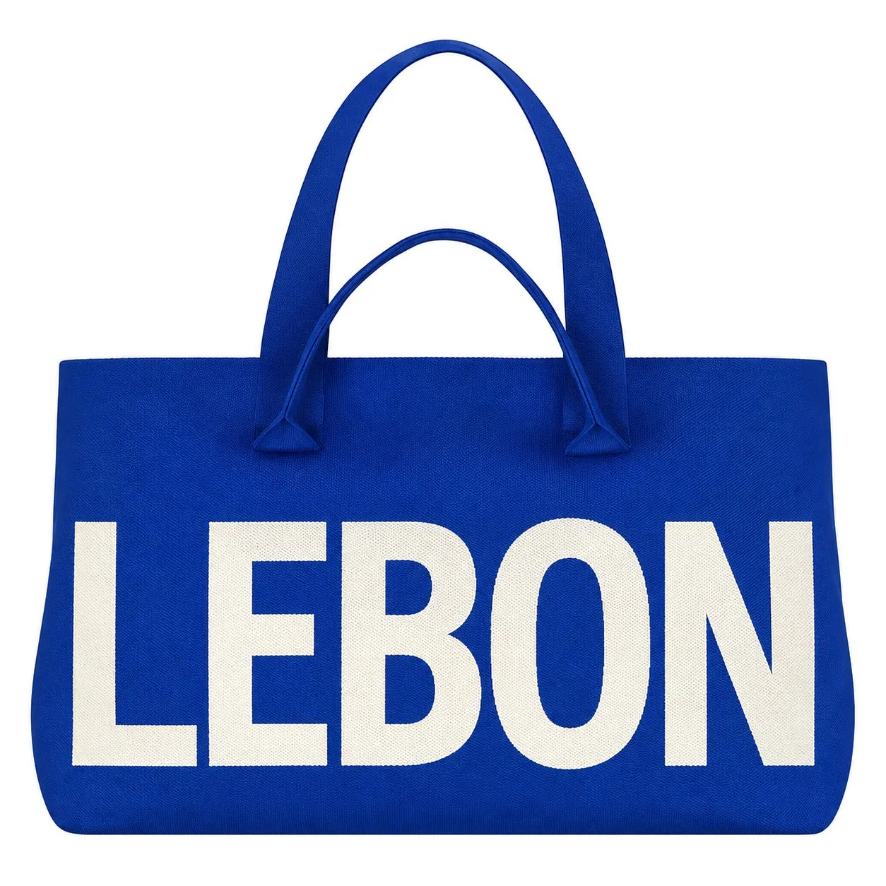 Women Custom Jacquard Knit Shopping Tote Bag