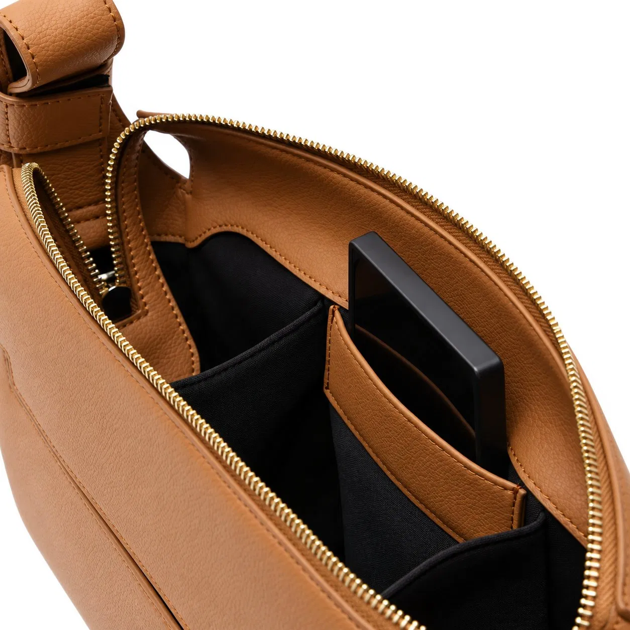 Vegan PU Leather Stroller Organizer Diaper Bag