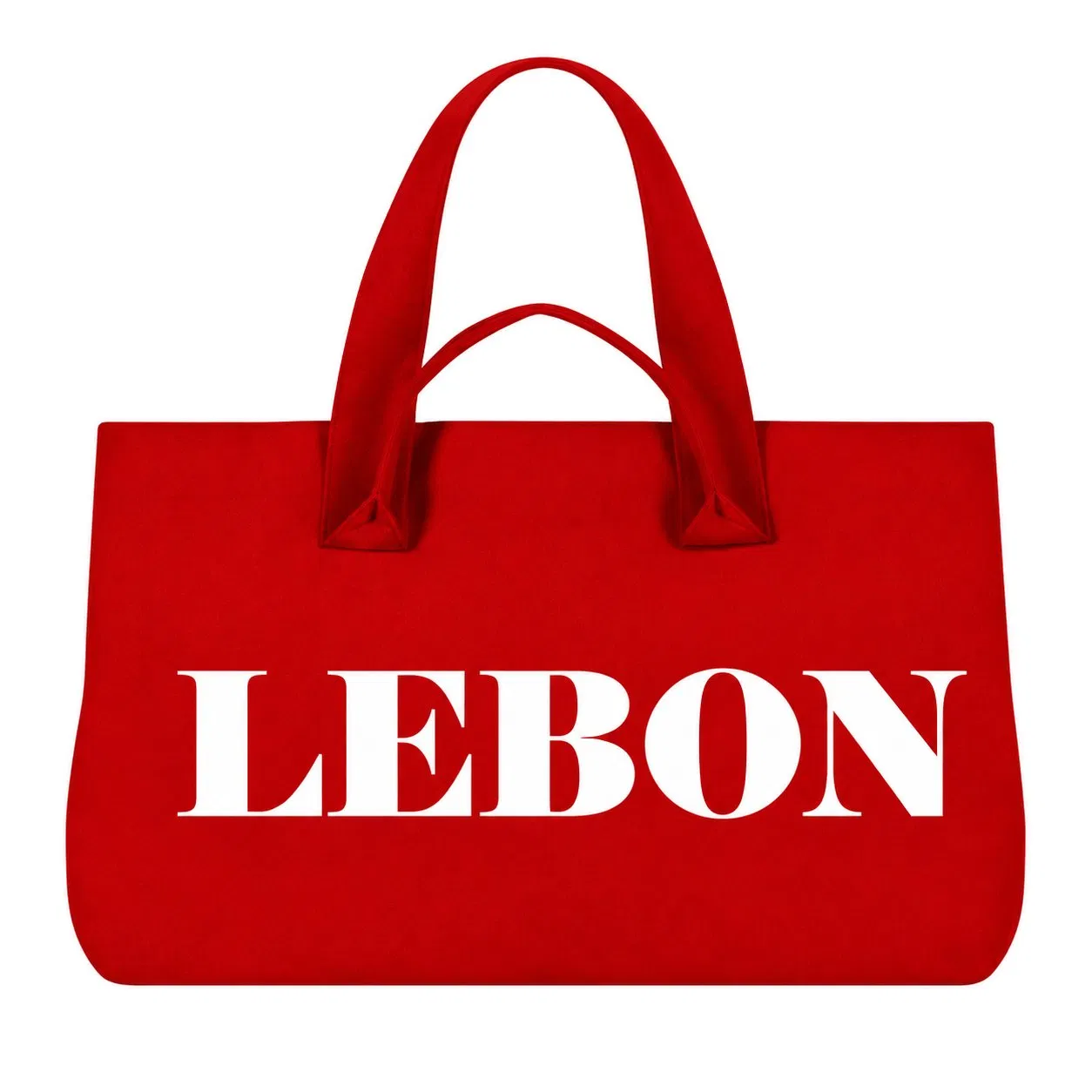 Women Custom Logo Knitted Tote with Dual Handles