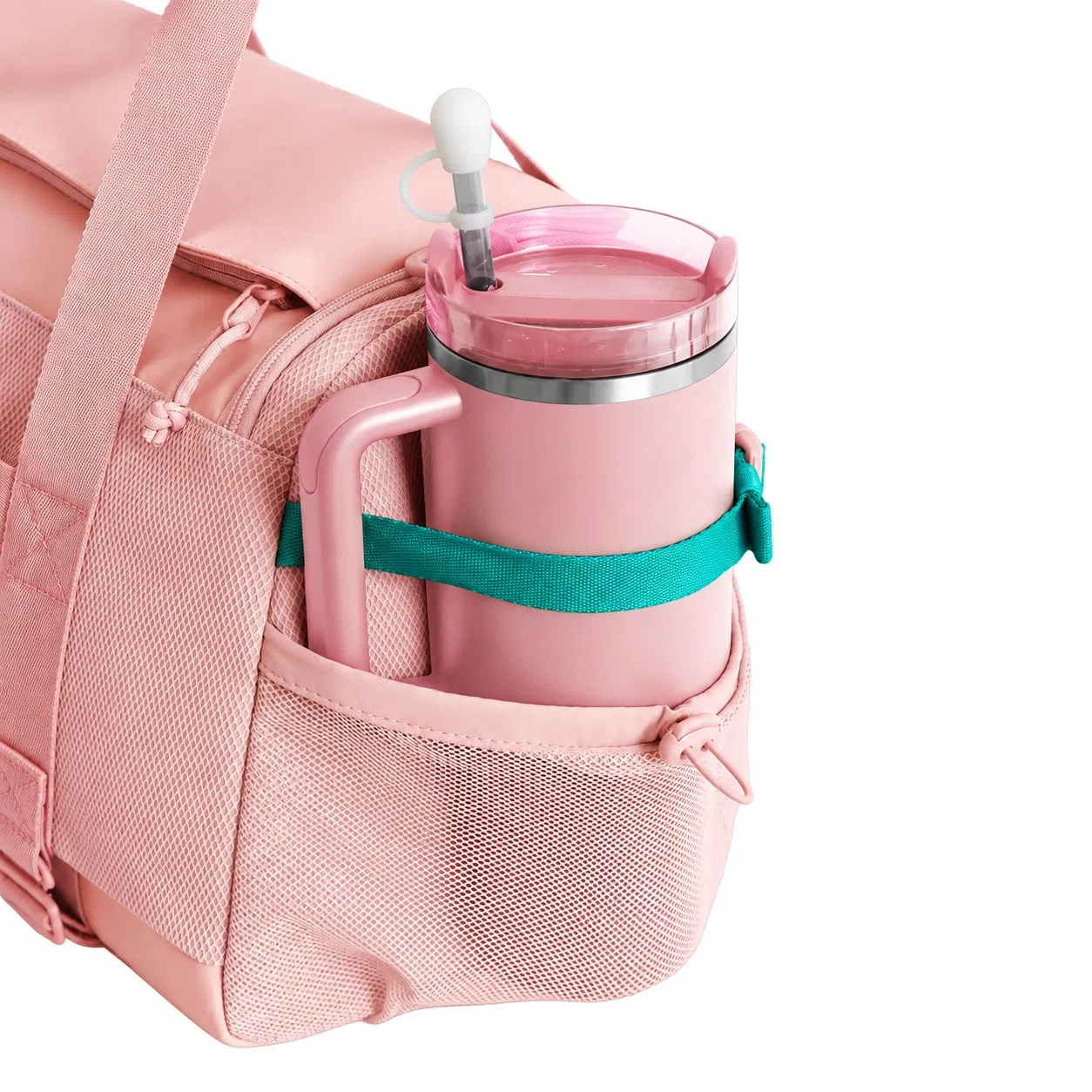 Foldable Nylon 30L Travel Sports Duffel Bag