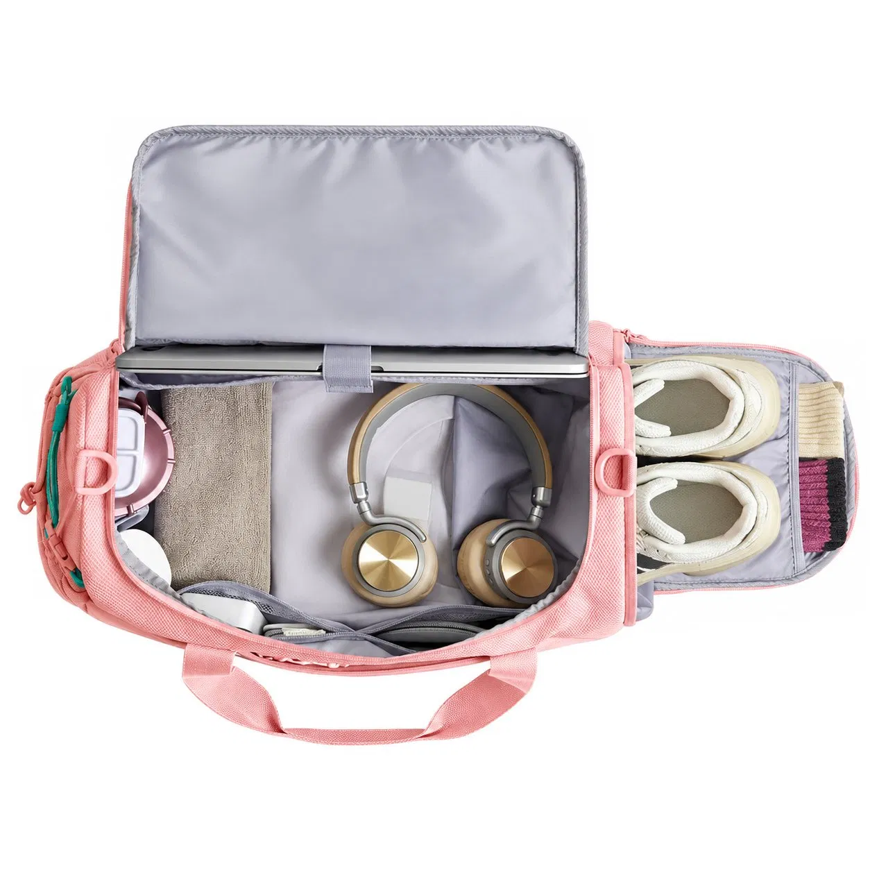 Foldable Nylon 30L Travel Sports Duffel Bag