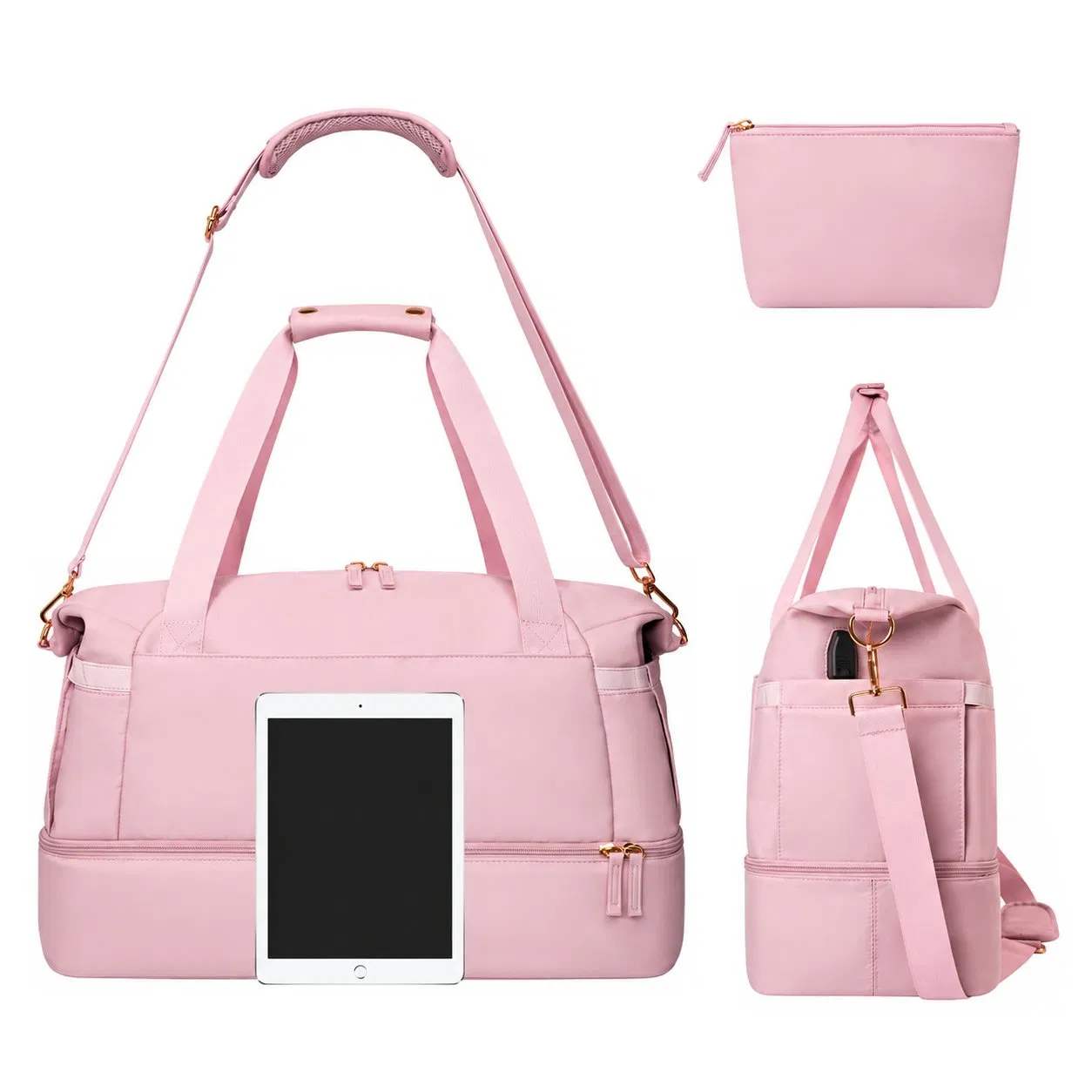 Women Oxford Weekend Travel Duffel Bag