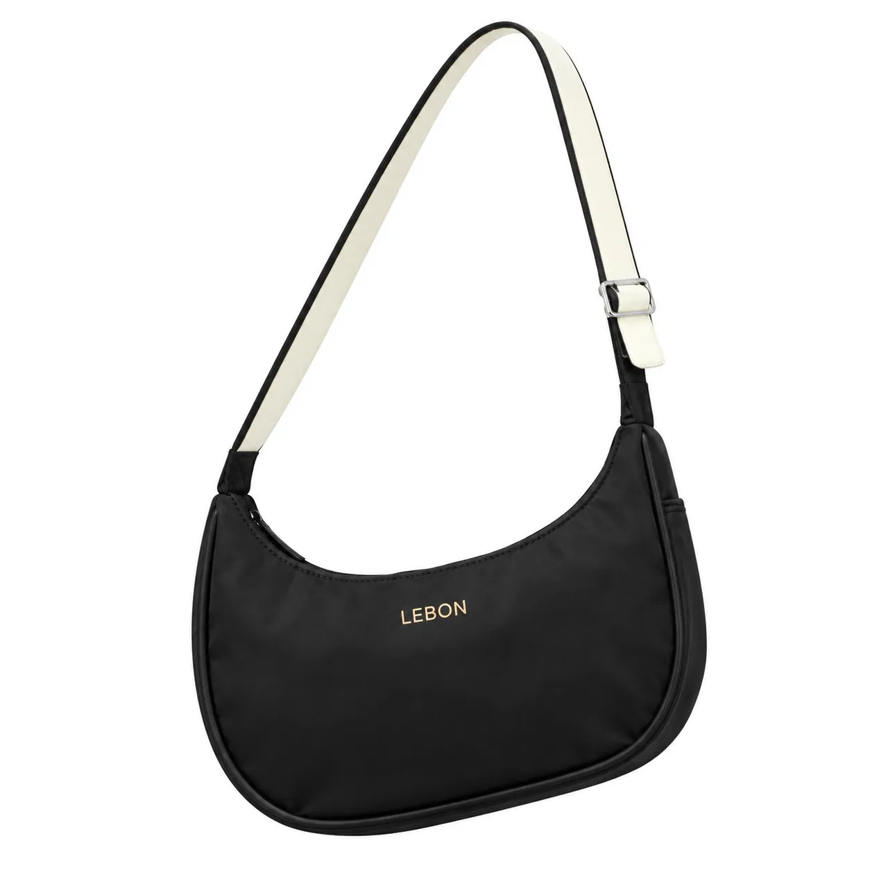 Custom Nylon Women Zipper Crossbody Shoulder Bag