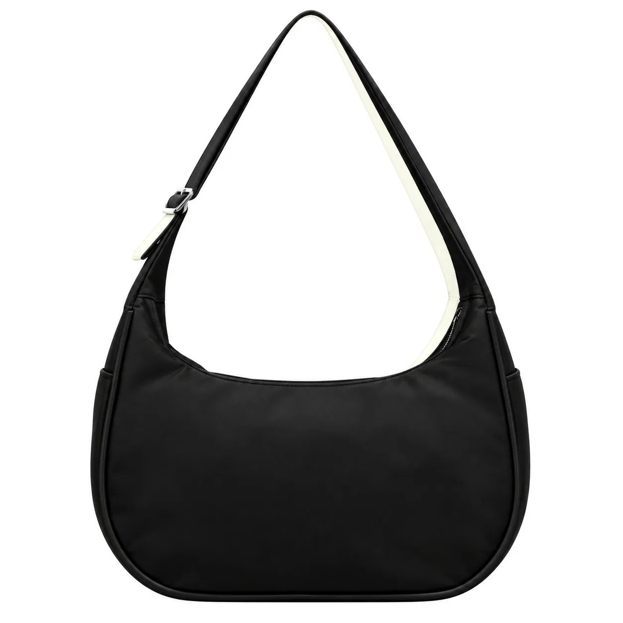 Custom Nylon Women Zipper Crossbody Shoulder Bag