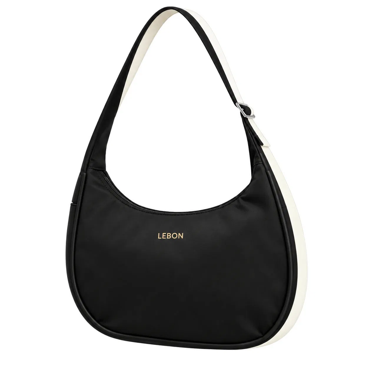 Custom Nylon Women Zipper Crossbody Shoulder Bag