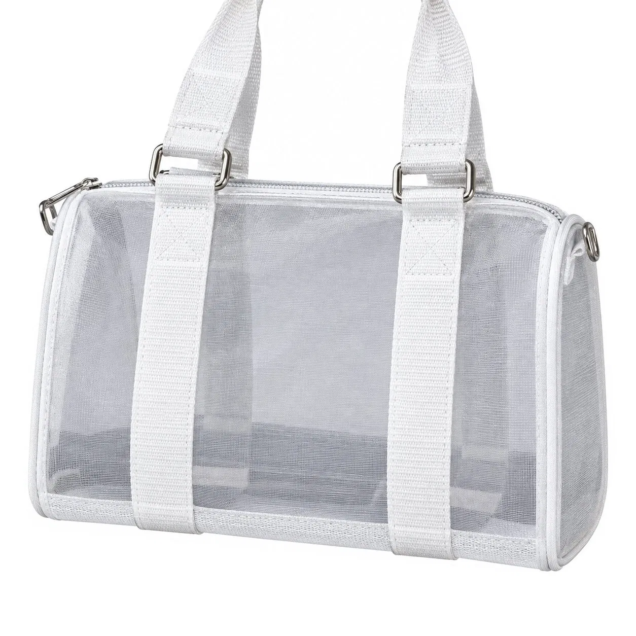 Custom Ripstop Nylon Mesh Travel Gym Bag