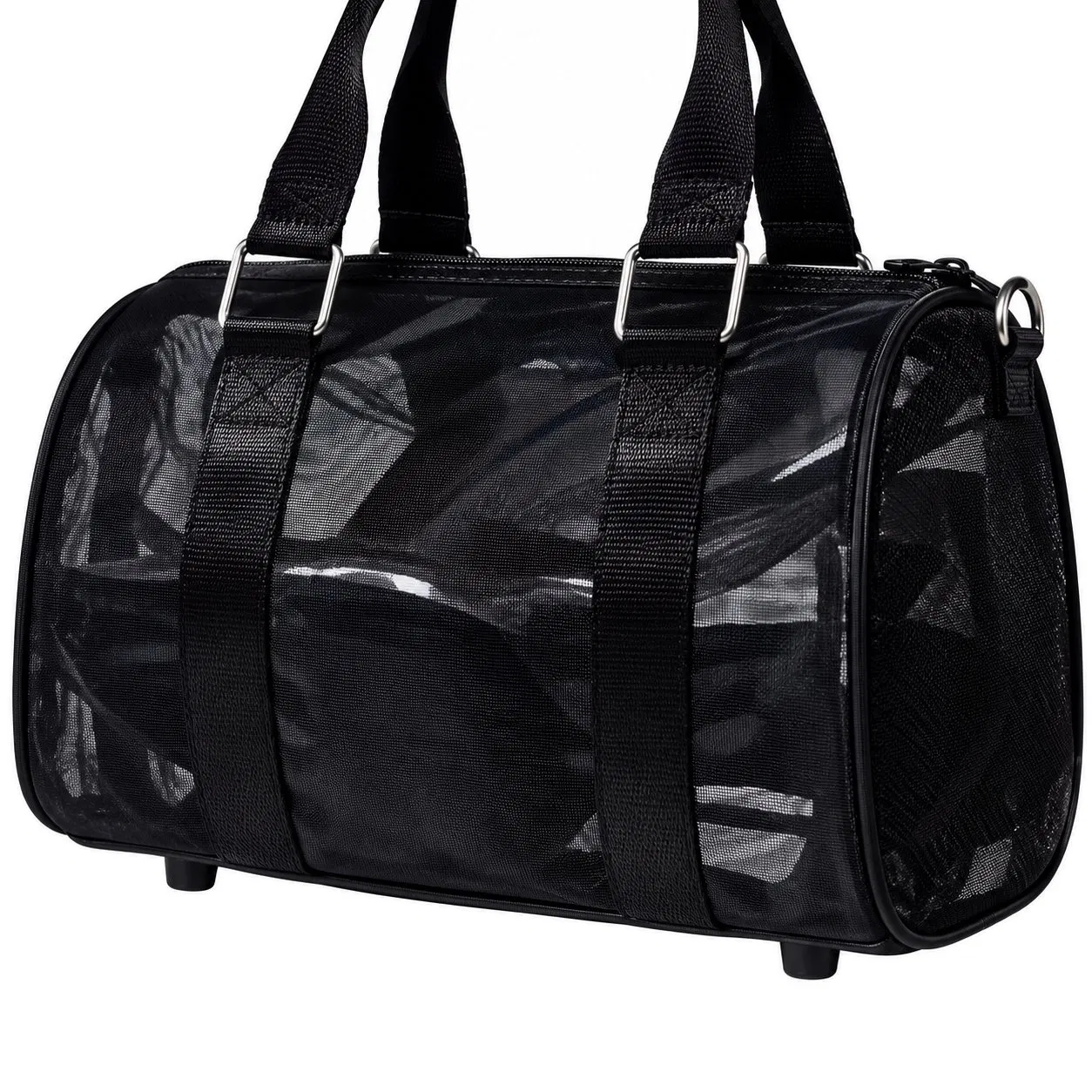 Custom Ripstop Nylon Mesh Travel Gym Bag