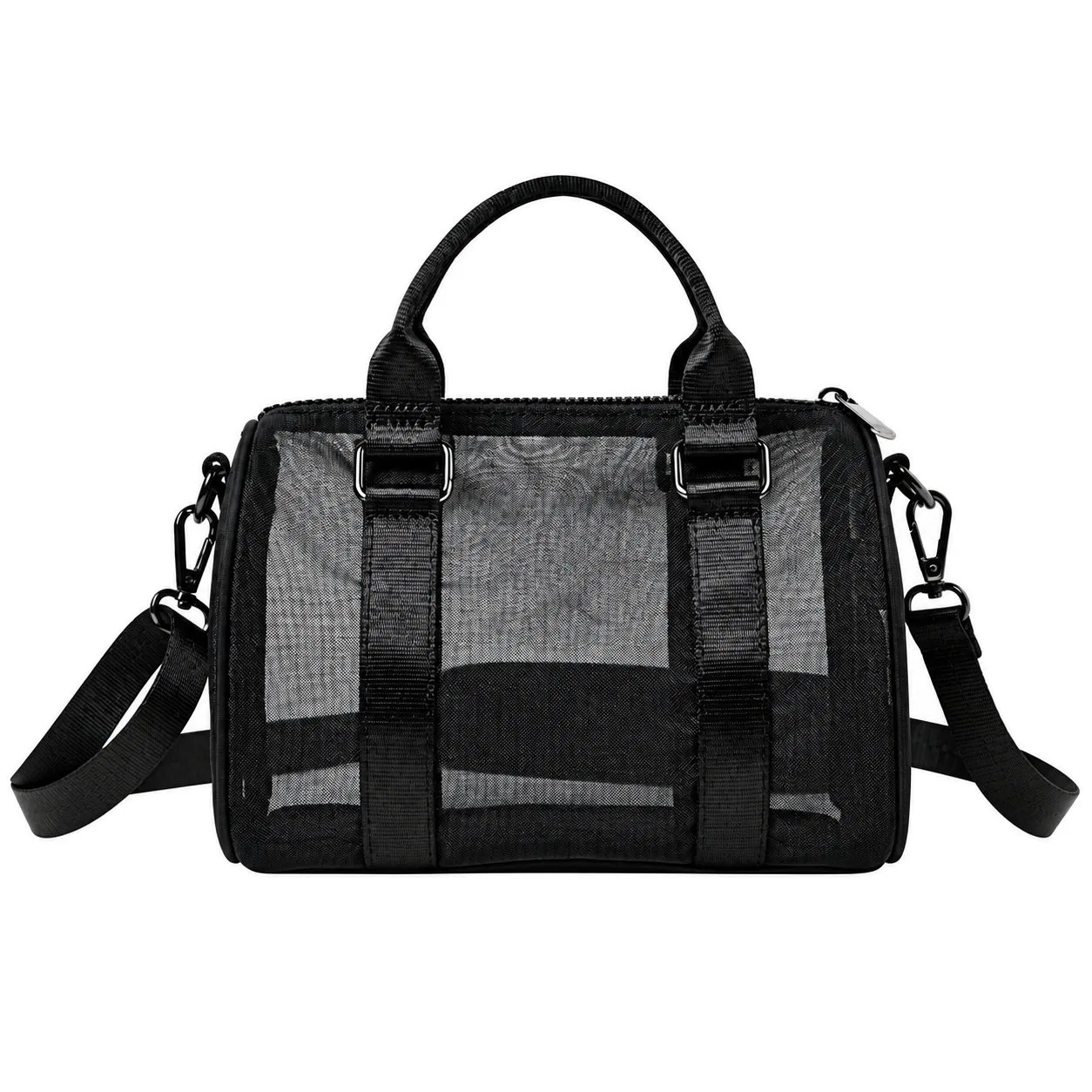 Custom Ripstop Nylon Mesh Travel Gym Bag