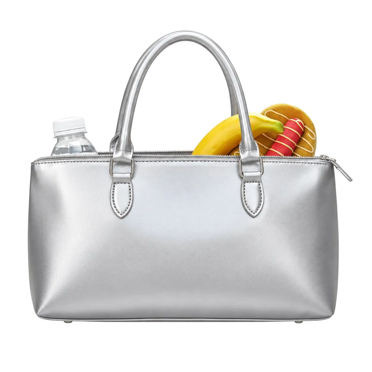 Custom PU Insulated Wine Cooler Shoulder Tote Bag