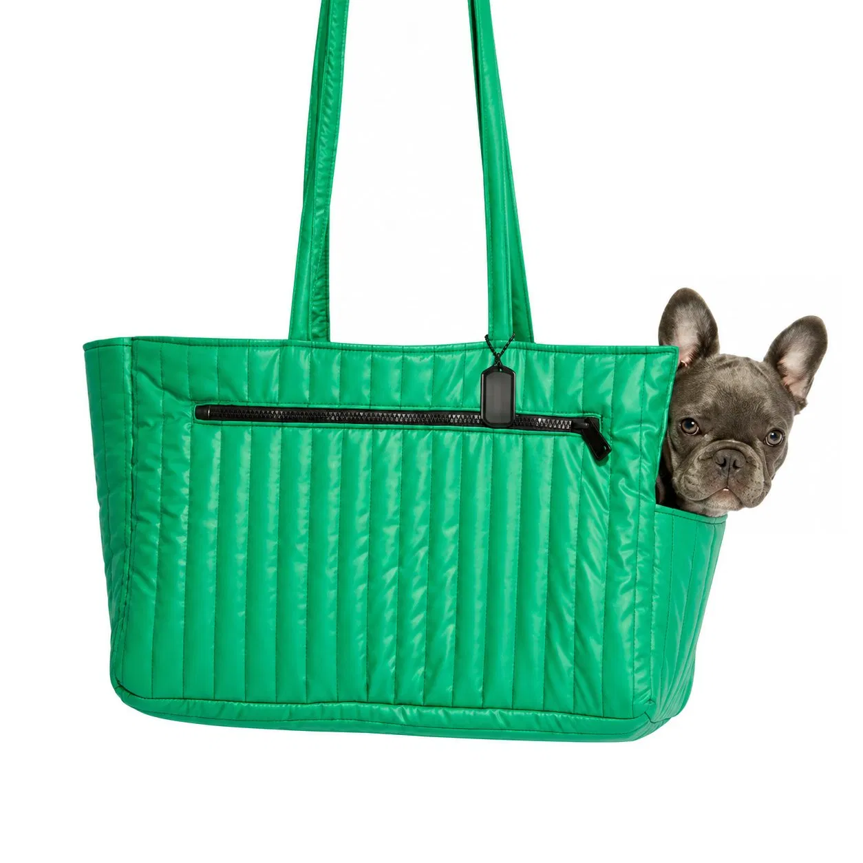 Custom Quilted Soft Sided Dog Cat Carrier Tote Bag