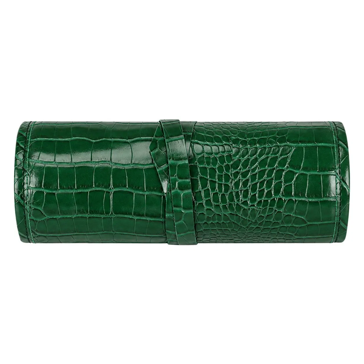 Custom PU Travel Jewelry Organizer Roll Pouch Bag