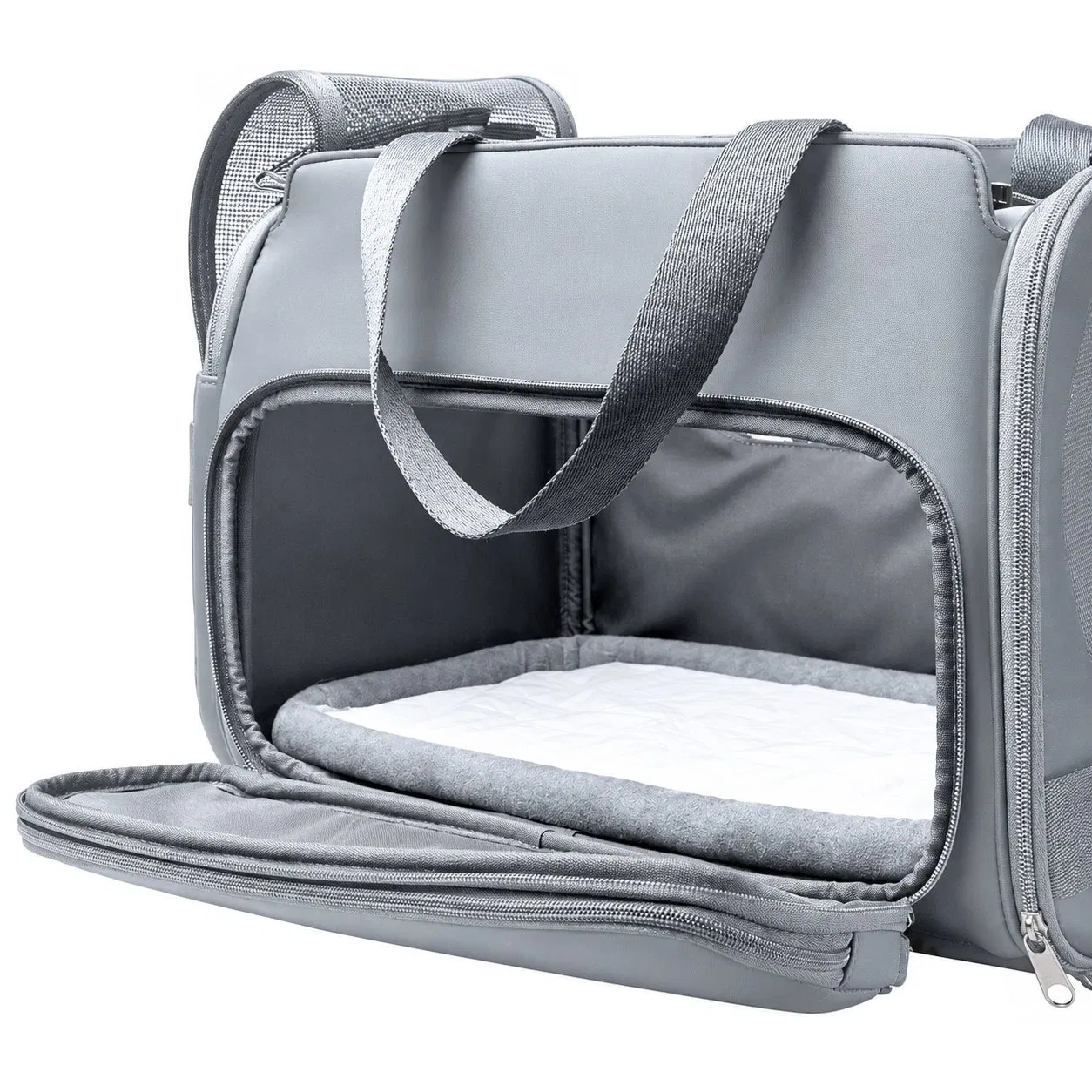 Custom Polyester Small Dog Travel Carrier Tote Bag