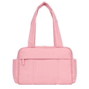Custom Quilted Nylon Travel Weekender Duffel Tote Bag