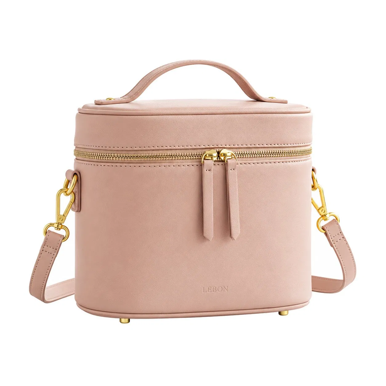Custom Soft Handle Travel Cosmetic Makeup Vanity Bag