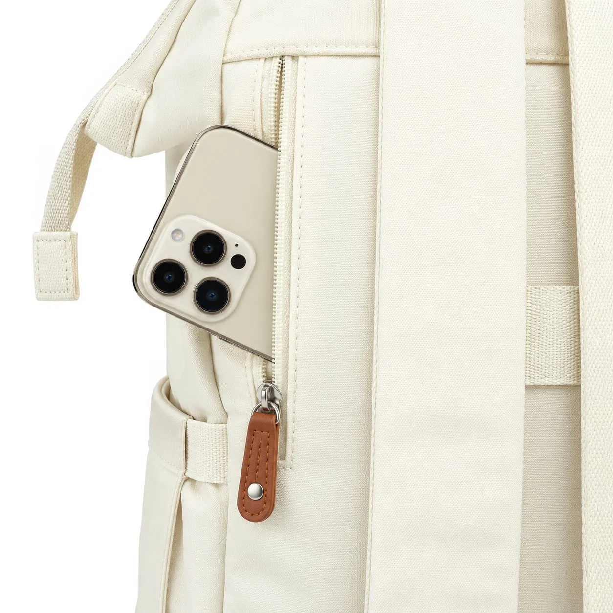 Custom Retro Nylon 15.6 Inch Laptop Travel Backpack
