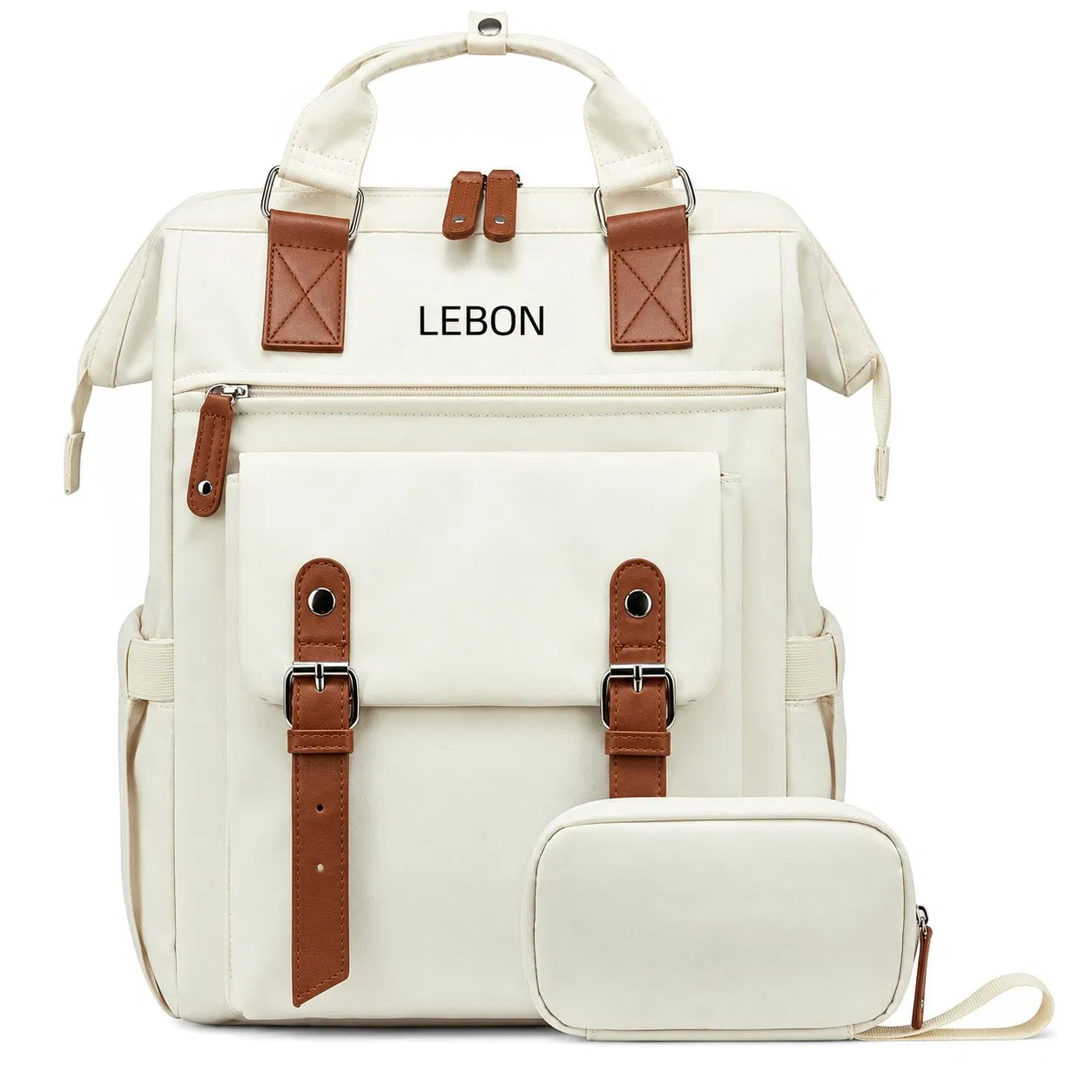 Custom Retro Nylon 15.6 Inch Laptop Travel Backpack