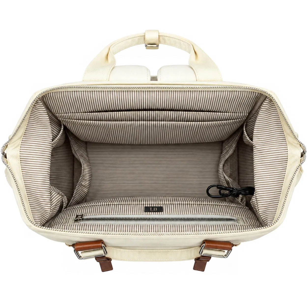 Custom Retro Nylon 15.6 Inch Laptop Travel Backpack