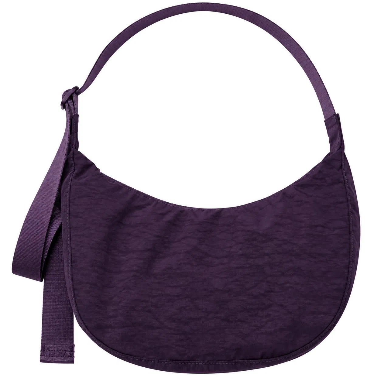 Custom Nylon Women Crescent Crossbody Shoulder Bag