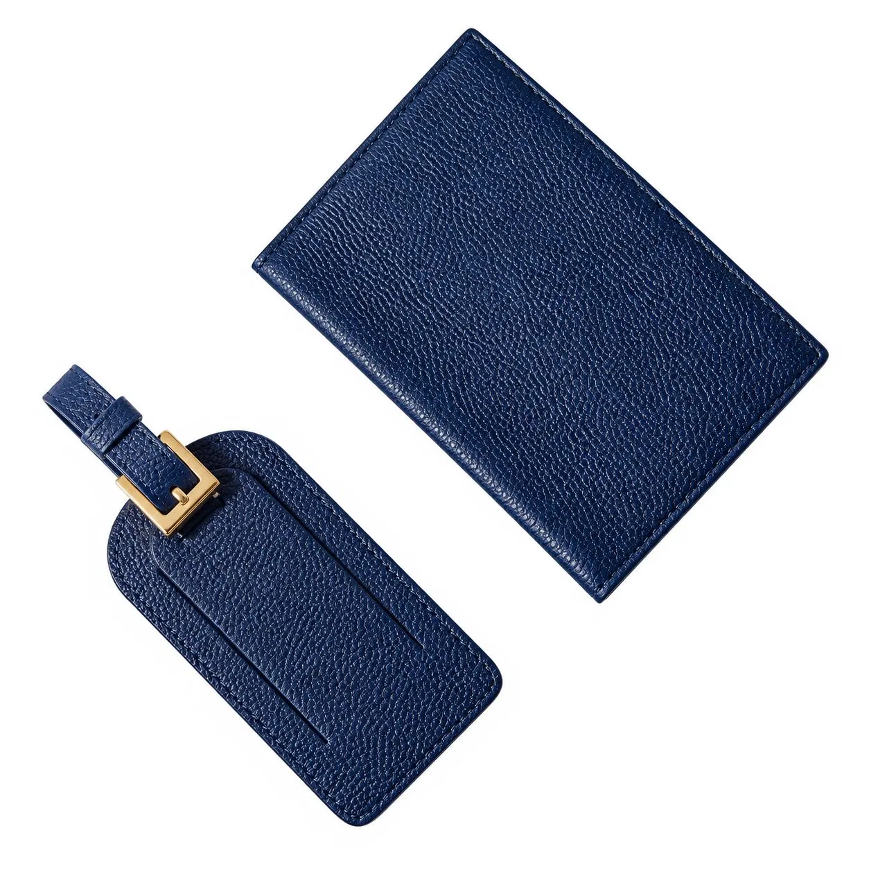 Custom Travel Passport Cover Wallet and Luggage Tag Set