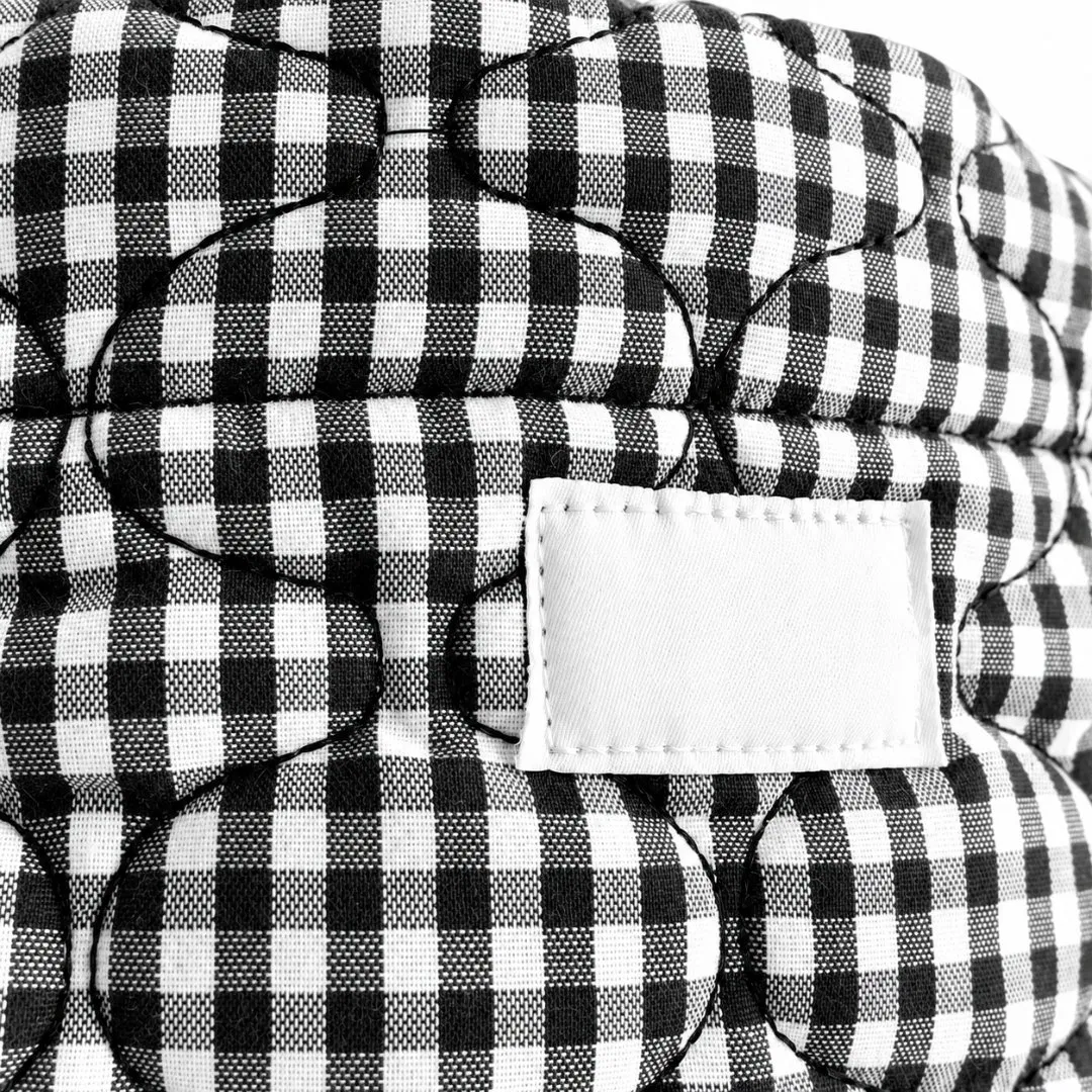 Custom Women Quilted Zipper Top Handle Shoulder Bag