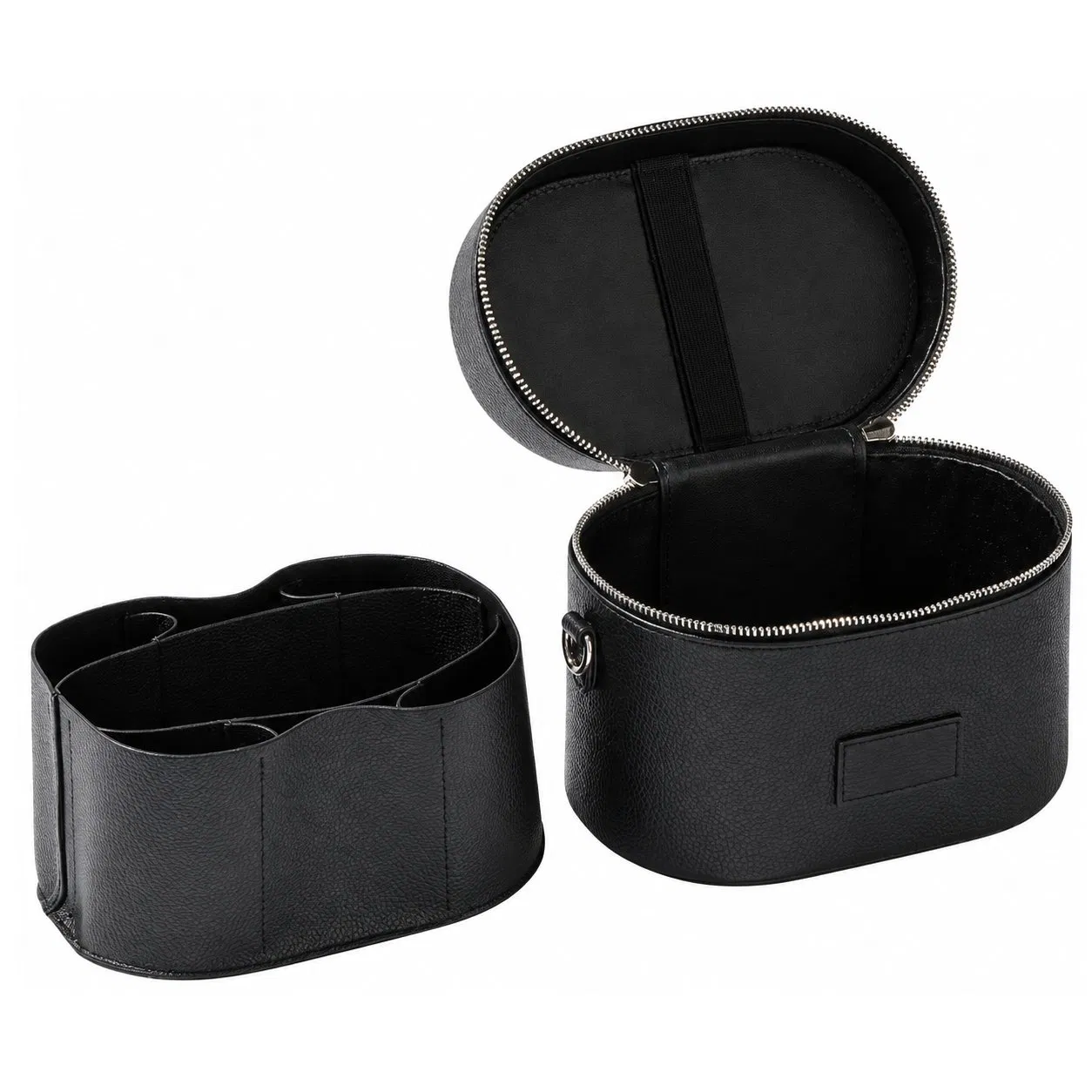 Custom Travel Makeup Cosmetic Case with Removable Divider