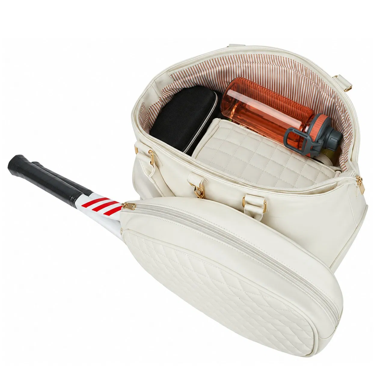 Custom PU Pickleball Paddle Sports Tote Bag