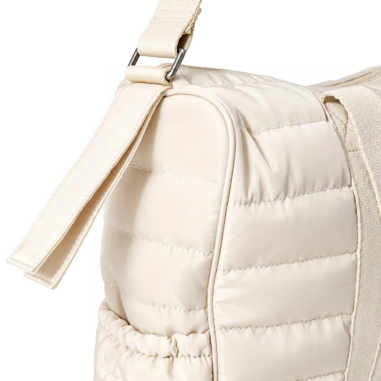 Custom Quilted Puffer Mommy Diaper Shoulder Tote Bag