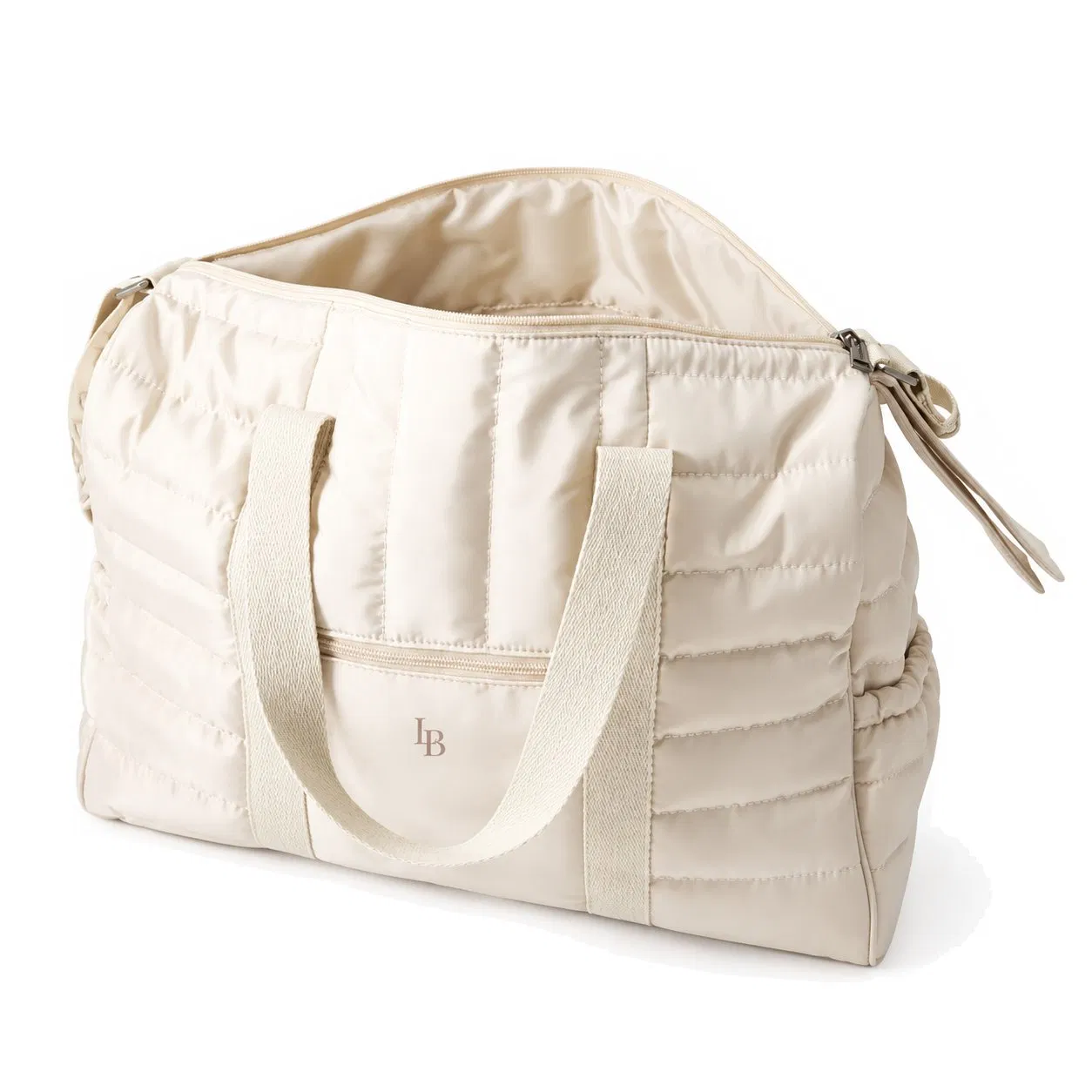 Custom Quilted Puffer Mommy Diaper Shoulder Tote Bag