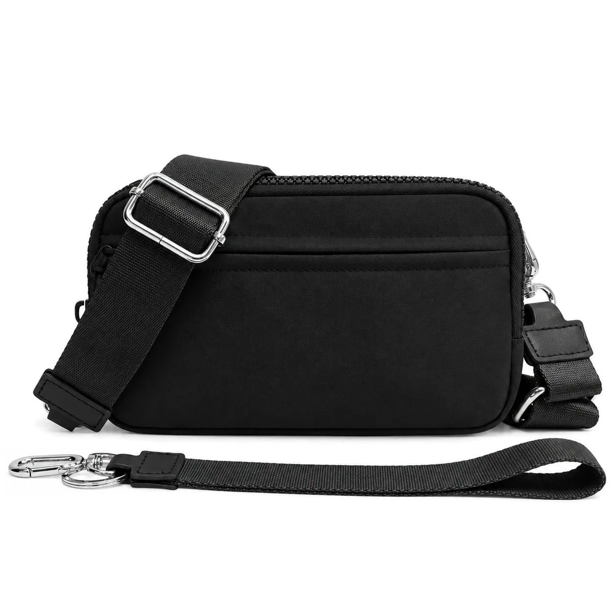 Custom Women Polyester Checkered Crossbody Shoulder Bag