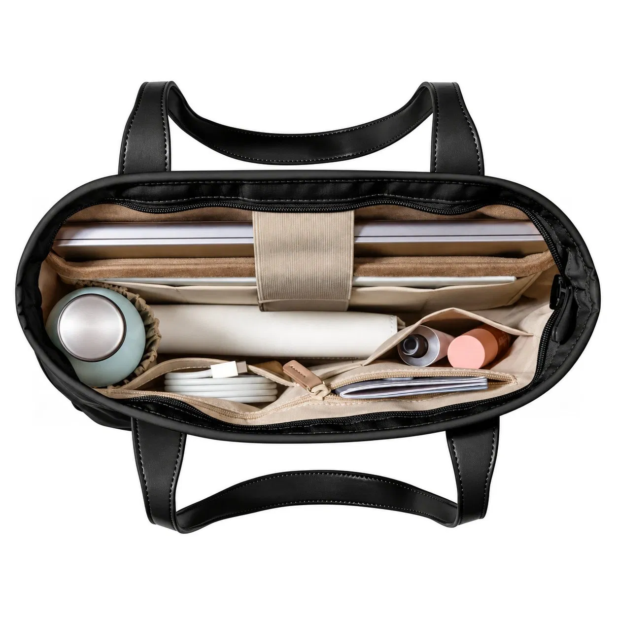 Custom Nylon Work Travel Laptop Tote Bag
