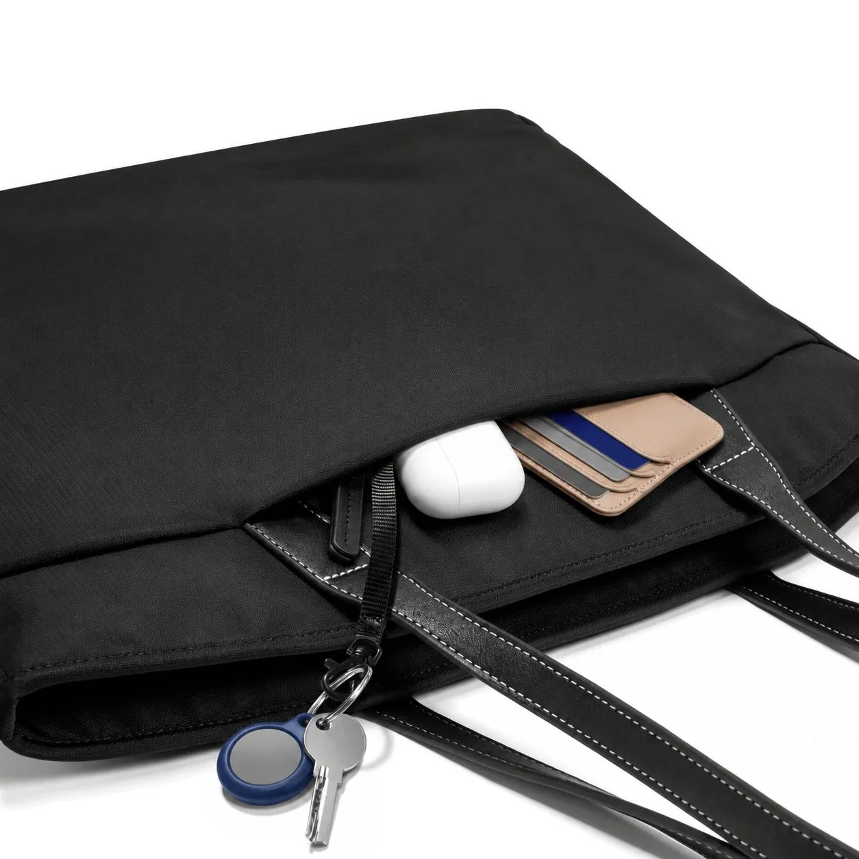Custom Nylon Work Travel Laptop Tote Bag