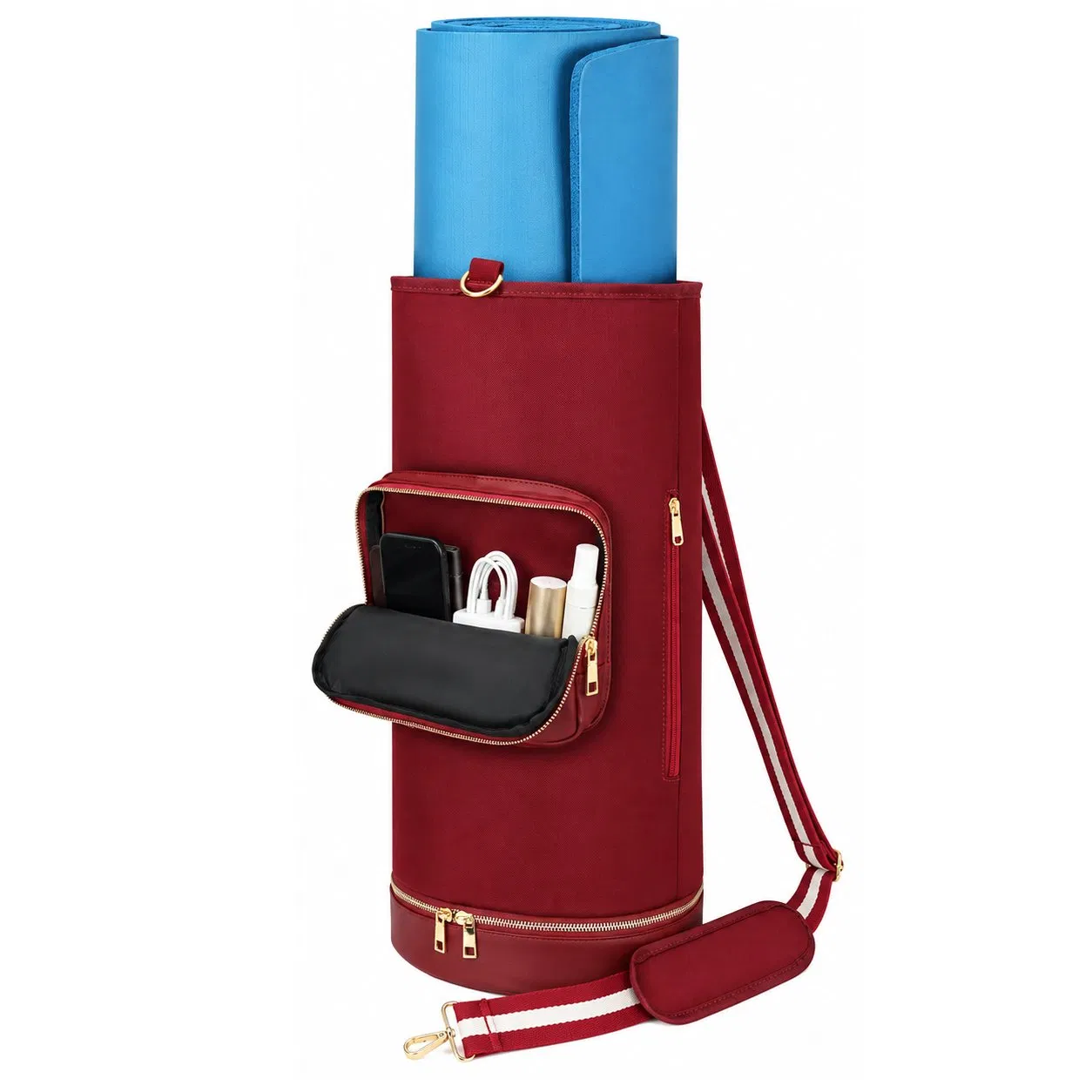 Custom Nylon Yoga Mat Sports Carry Bag