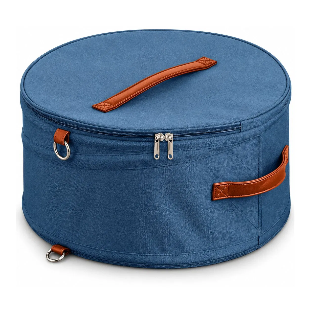 Custom Polyester Round Hat Travel Storage Organizer Bag
