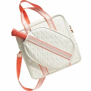 Custom Women Quilted Pickleball Tennis Racket Bag