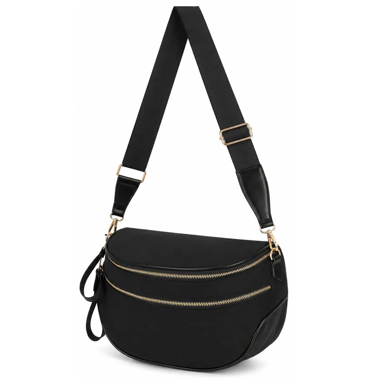 Custom Nylon Zipper Chest Waist Belt Bag