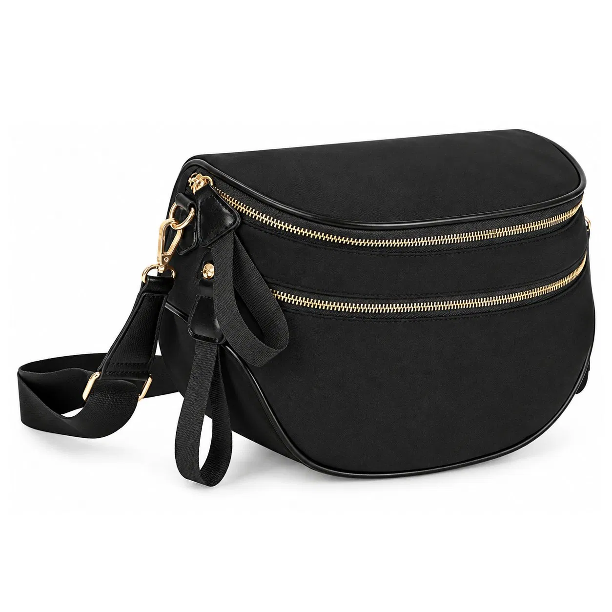 Custom Nylon Zipper Chest Waist Belt Bag
