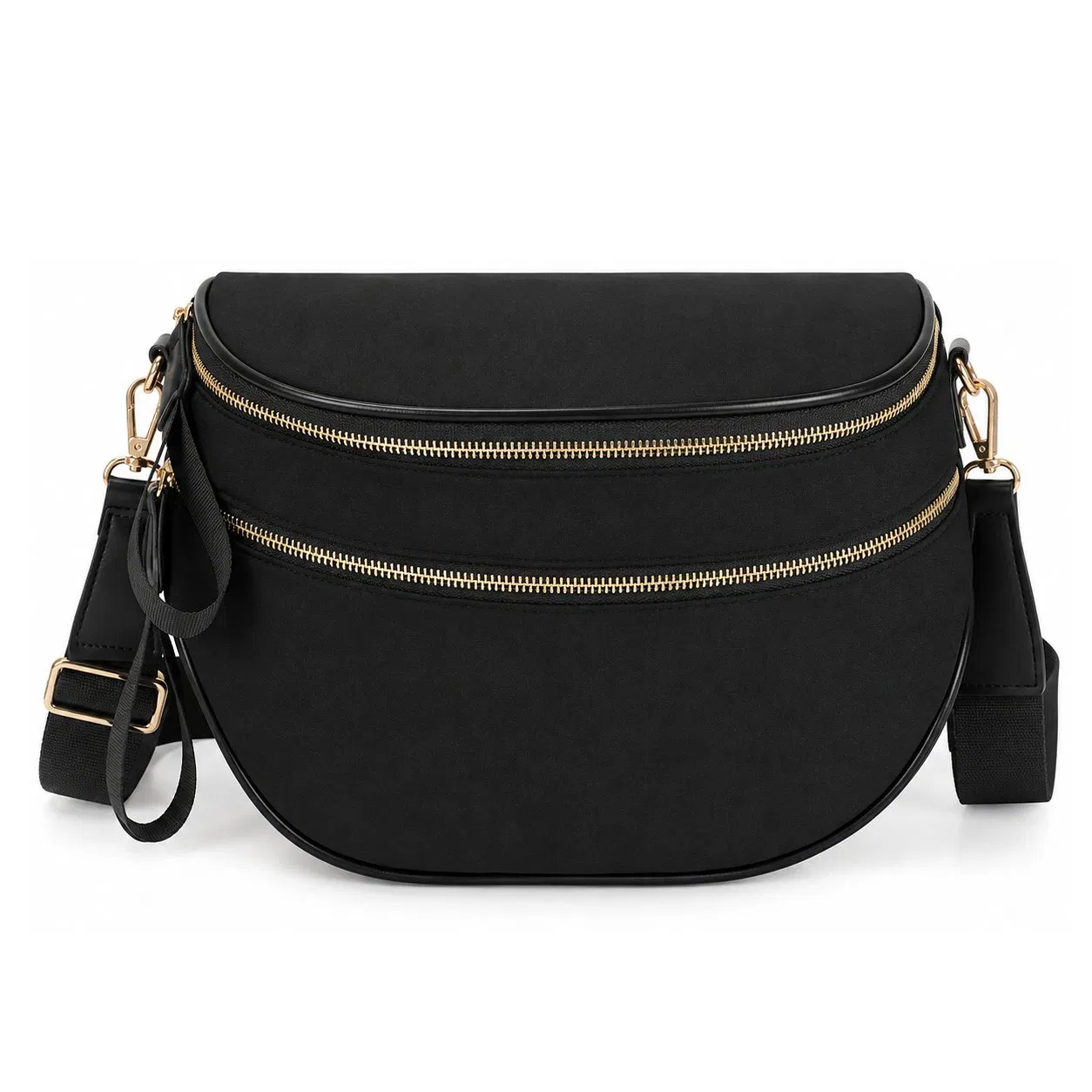 Custom Nylon Zipper Chest Waist Belt Bag