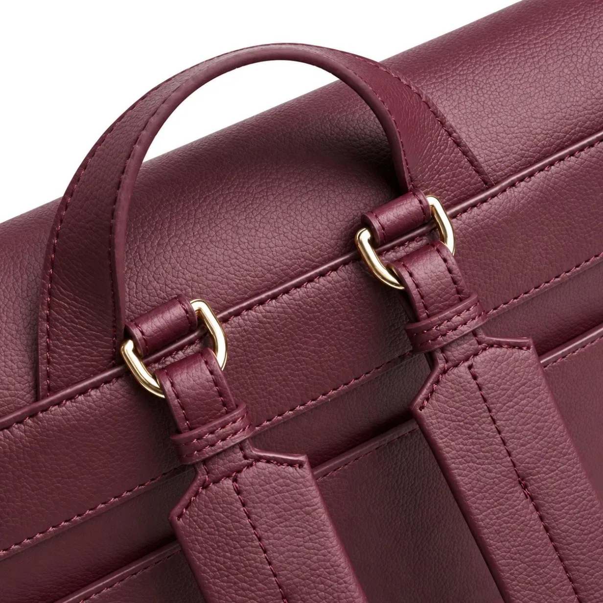 Custom PU Leather Style Diaper Mommy Backpack Bag