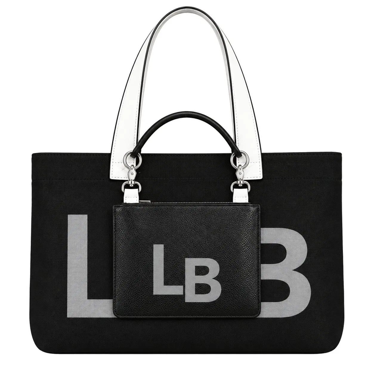 Custom Logo Polyester Jacquard Tote Shoulder Bag