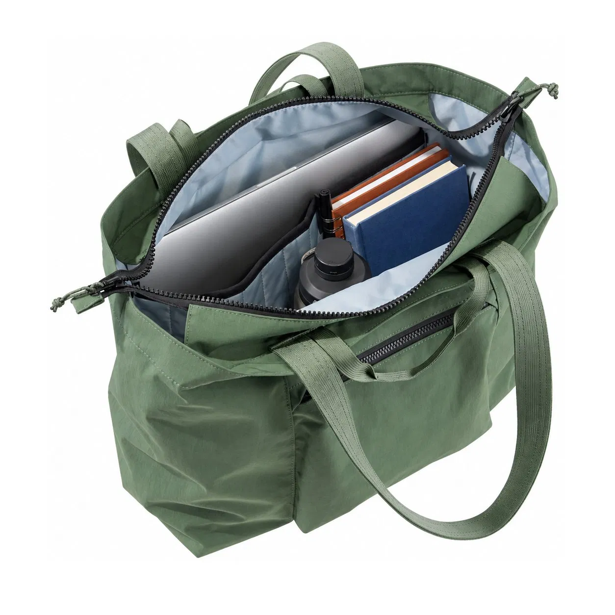 Custom Nylon Lightweight Quilted Travel Tote Bag