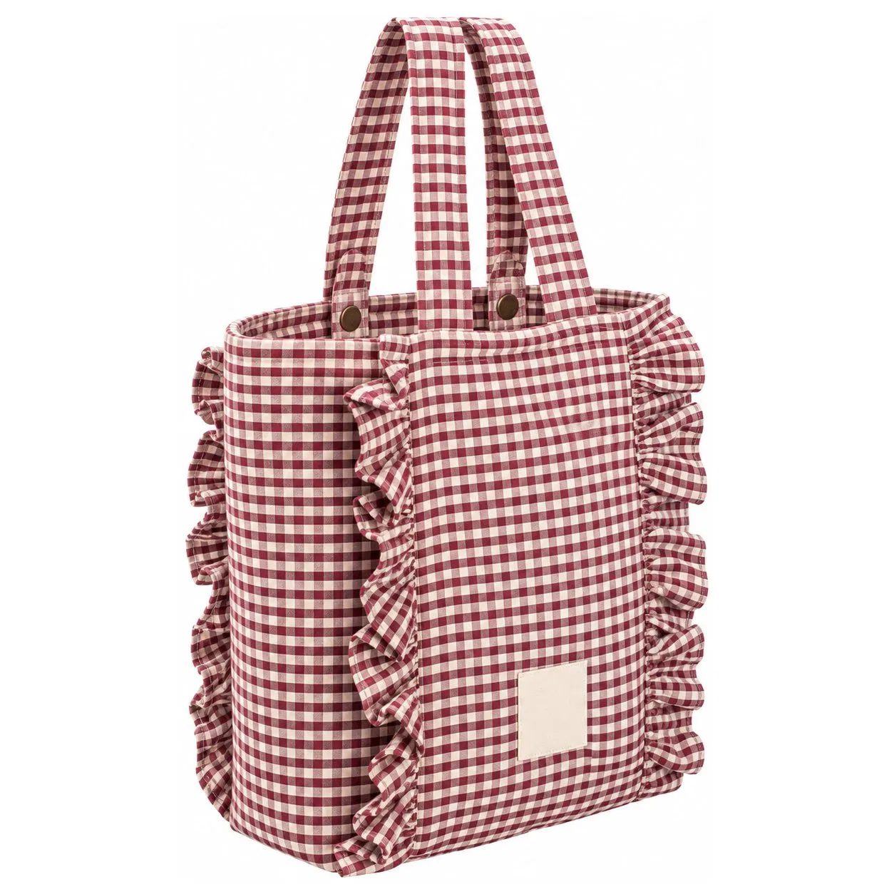 Custom Cotton Quilted Stroller Diaper Organizer Bag