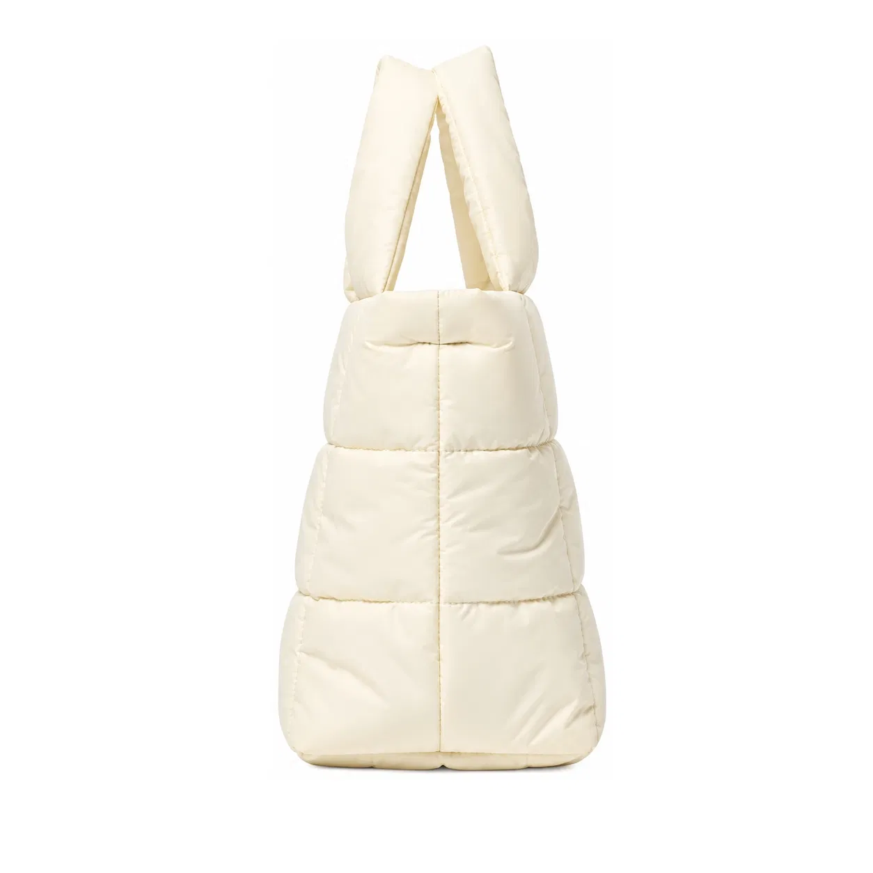 Custom Nylon Quilted Puffy Travel Tote Bag